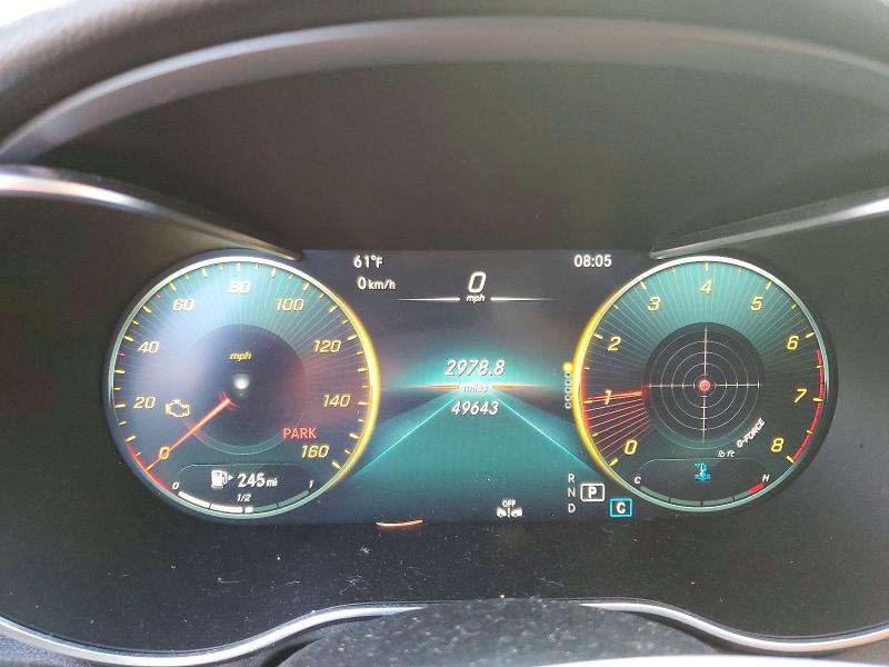 66799246 :رقم المزاد ، WDDWF8DB9LR526734 vin ، 2020 Mercedes-benz C مزاد بيع