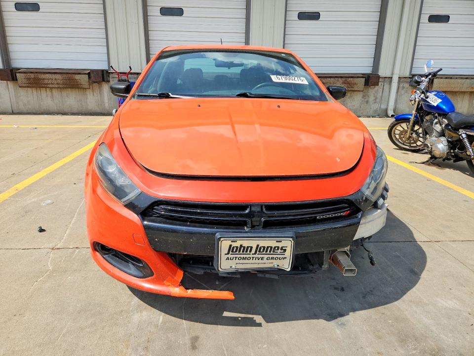 2015 Dodge Dart მანქანა იყიდება აუქციონზე, vin: 1C3CDFBB2FD228154, აუქციონის ნომერი: 67900276