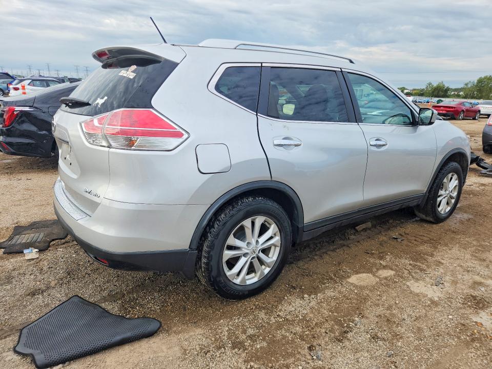 2015 Nissan Rogue მანქანა იყიდება აუქციონზე, vin: KNMAT2MV7FP509077, აუქციონის ნომერი: 69136826
