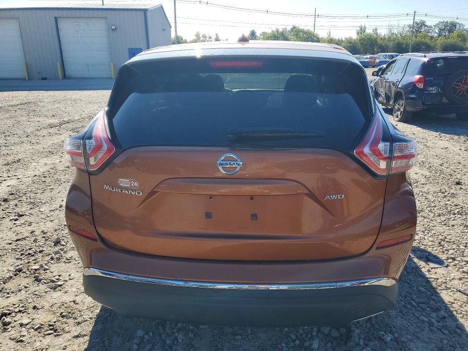 2015 Nissan Murano მანქანა იყიდება აუქციონზე, vin: 5N1AZ2MH8FN266363, აუქციონის ნომერი: 69249376