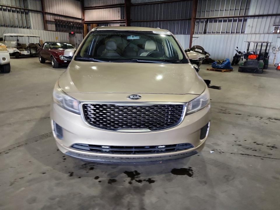 2016 Kia Sedona მანქანა იყიდება აუქციონზე, vin: KNDMB5C15G6158998, აუქციონის ნომერი: 70094906
