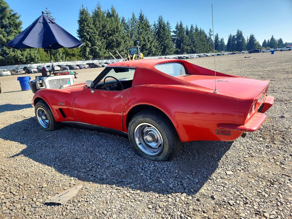 Продажа на аукционе авто 1973 Chevrolet Corvette, vin: 1Z37J3S411934, номер лота: 69106306