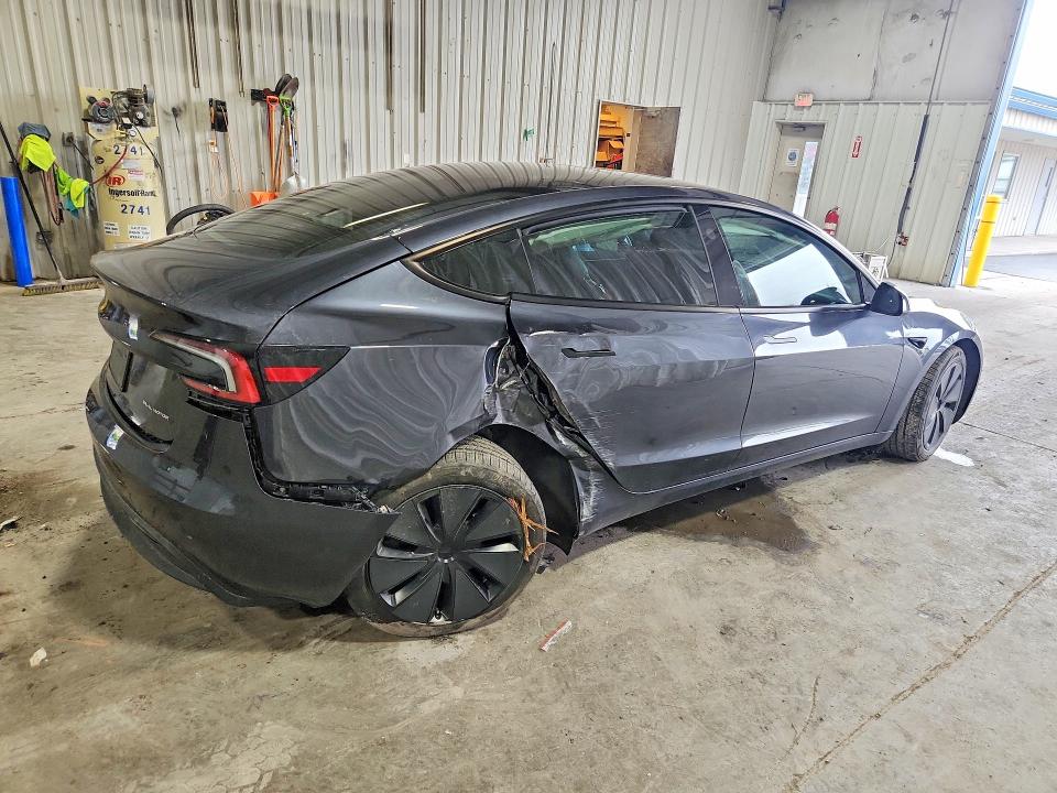 2025 Tesla Model 3 მანქანა იყიდება აუქციონზე, vin: 5YJ3E1EB4SF022778, აუქციონის ნომერი: 67437576
