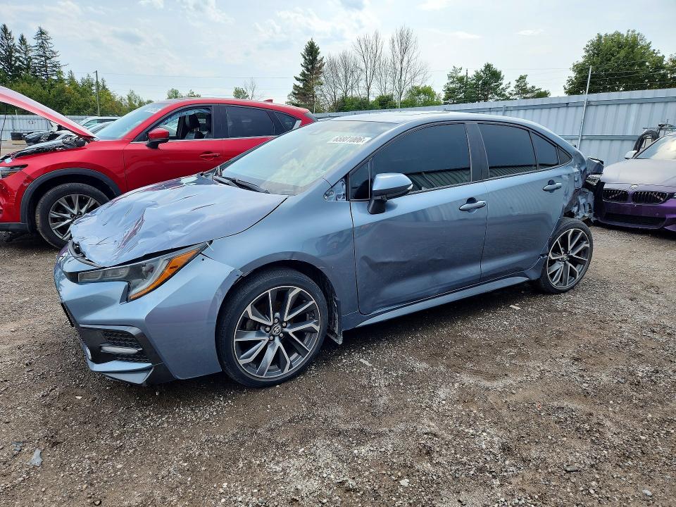 2020 Toyota Corolla მანქანა იყიდება აუქციონზე, vin: 5YFB4RBE1LP057490, აუქციონის ნომერი: 65881006