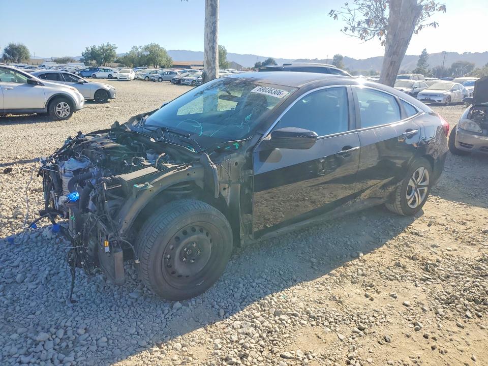2017 Honda Civic მანქანა იყიდება აუქციონზე, vin: 2HGFC2F54HH556191, აუქციონის ნომერი: 71301686
