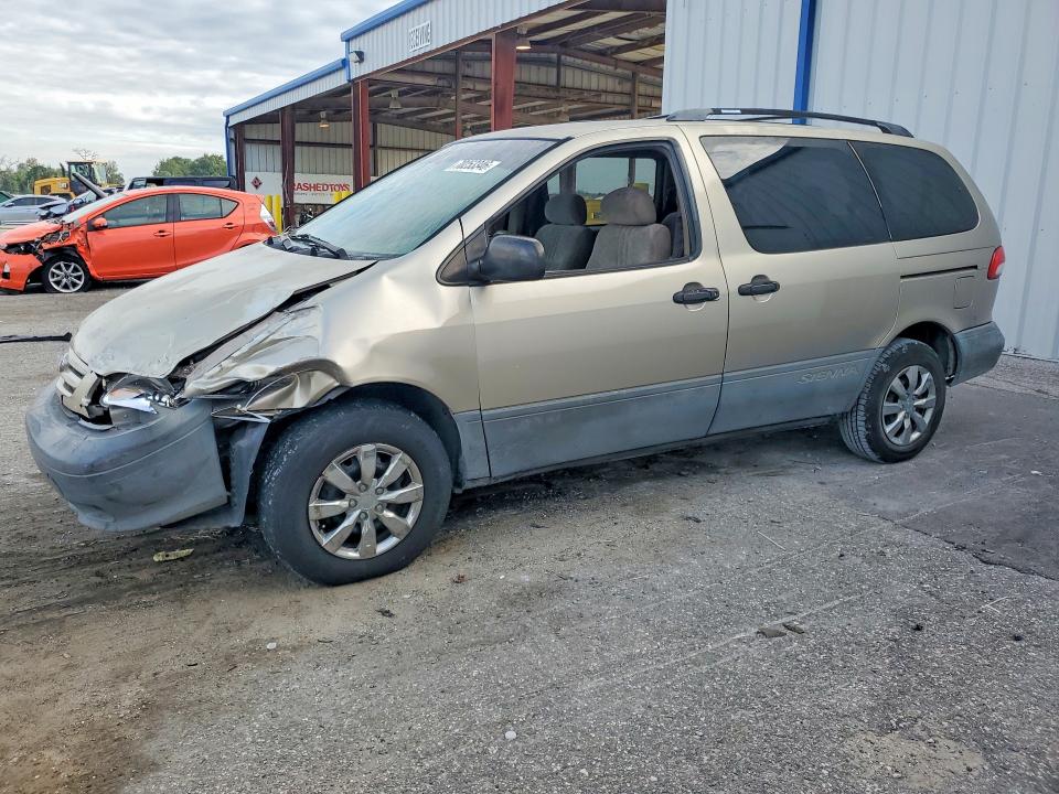 2001 Toyota Sienna მანქანა იყიდება აუქციონზე, vin: 4T3ZF13C61U397938, აუქციონის ნომერი: 70253346