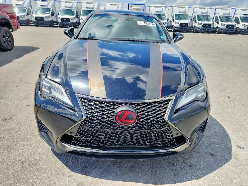 70495356 :رقم المزاد ، JTHHZ5BC6K5020884 vin ، 2019 Lexus Rc مزاد بيع
