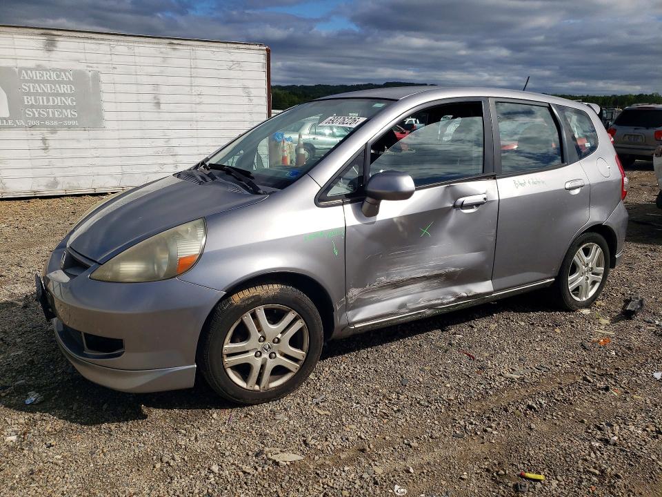 Auction sale of the 2007 Honda Fit, vin: JHMGD37627S019354, lot number: 69376226