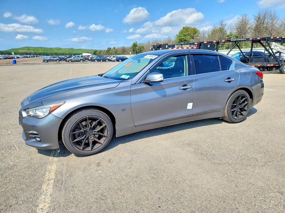 67449426 :رقم المزاد ، JN1BV7AR3FM420369 vin ، 2015 Infiniti Q50 مزاد بيع