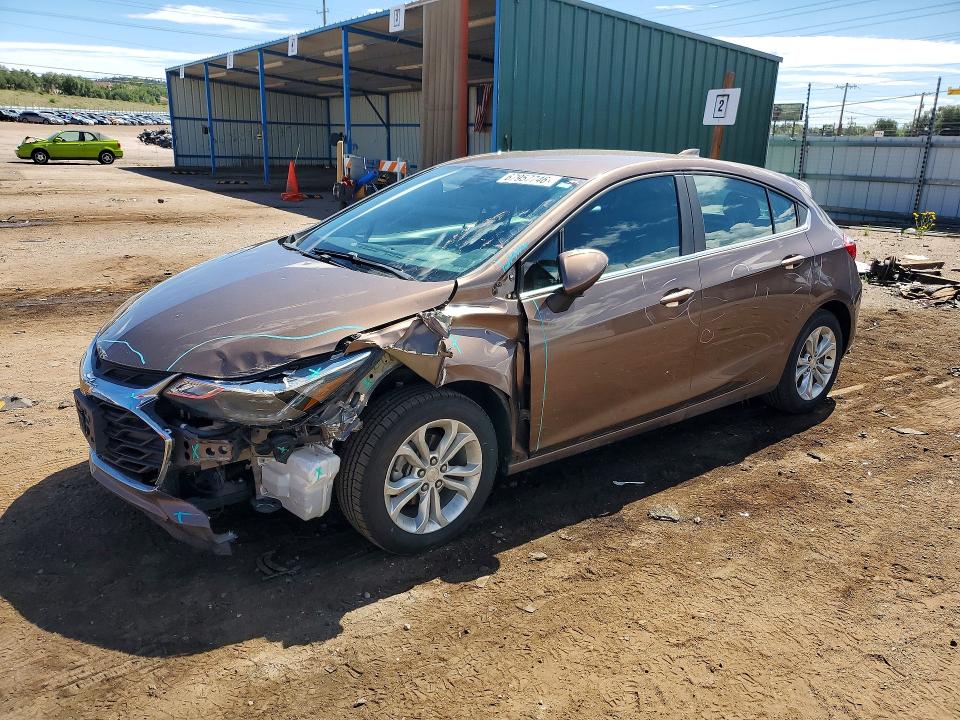 Продажа на аукционе авто 2019 Chevrolet Cruze, vin: 3G1BE6SM3KS558393, номер лота: 67957746