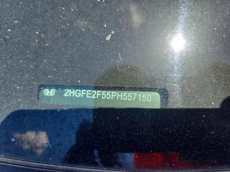 Продажа на аукционе авто 2023 Honda Civic, vin: 2HGFE2F55PH557150, номер лота: 67973136