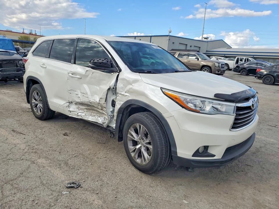 2015 Toyota Highlander მანქანა იყიდება აუქციონზე, vin: 5TDBKRFH8FS191712, აუქციონის ნომერი: 70006256