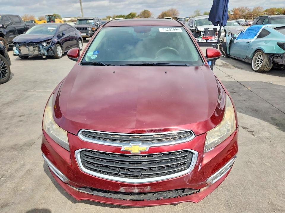 2016 Chevrolet Cruze Limited მანქანა იყიდება აუქციონზე, vin: 1G1PE5SB6G7191963, აუქციონის ნომერი: 71207996