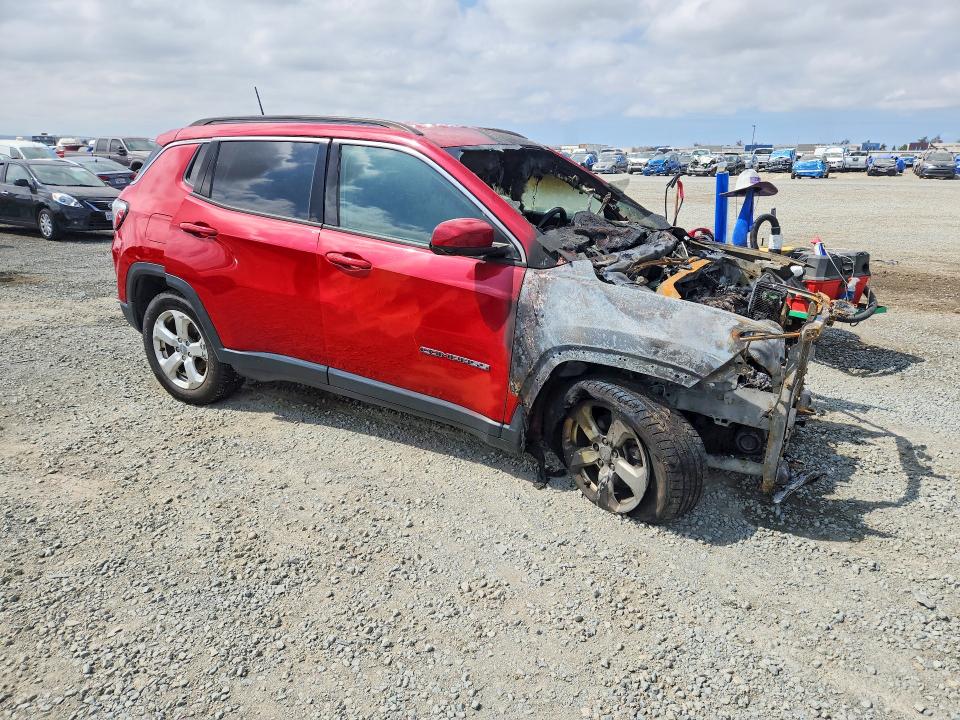 2018 Jeep Compass მანქანა იყიდება აუქციონზე, vin: 3C4NJDBB0JT254658, აუქციონის ნომერი: 69764506