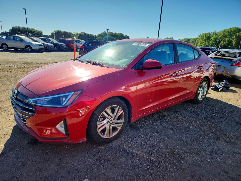 Auction sale of the 2019 Hyundai Elantra, vin: 5NPD84LF1KH458122, lot number: 70304226