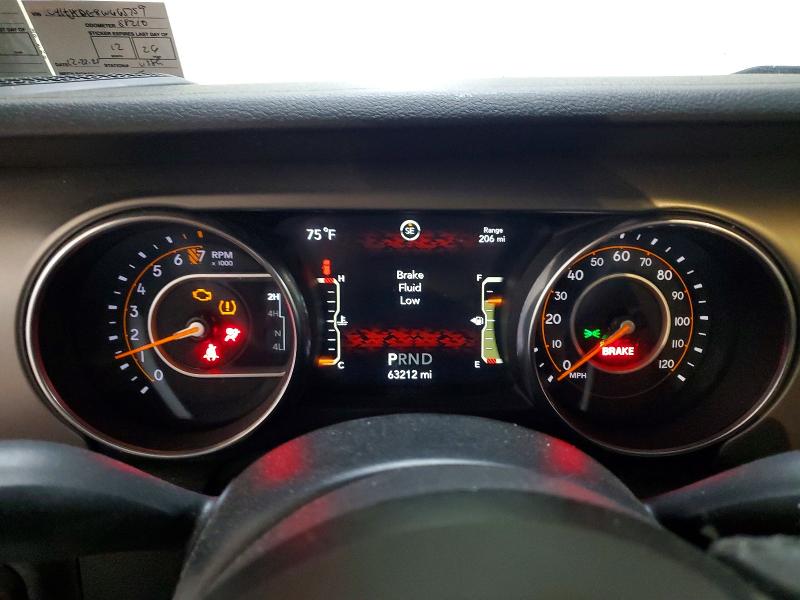 68929666 :رقم المزاد ، 1C4HJXDG8KW665759 vin ، 2019 Jeep Wrangler Unlimited مزاد بيع