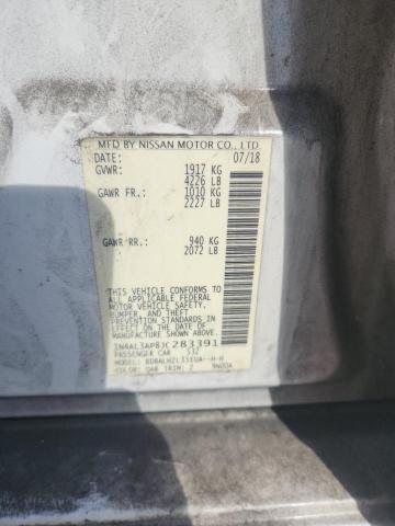 68146126 :رقم المزاد ، 1N4AL3AP8JC283391 vin ، 2018 Nissan Altima مزاد بيع