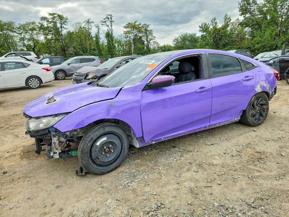 Auction sale of the 2020 Honda Civic, vin: 2HGFC2E86LH539591, lot number: 70520956