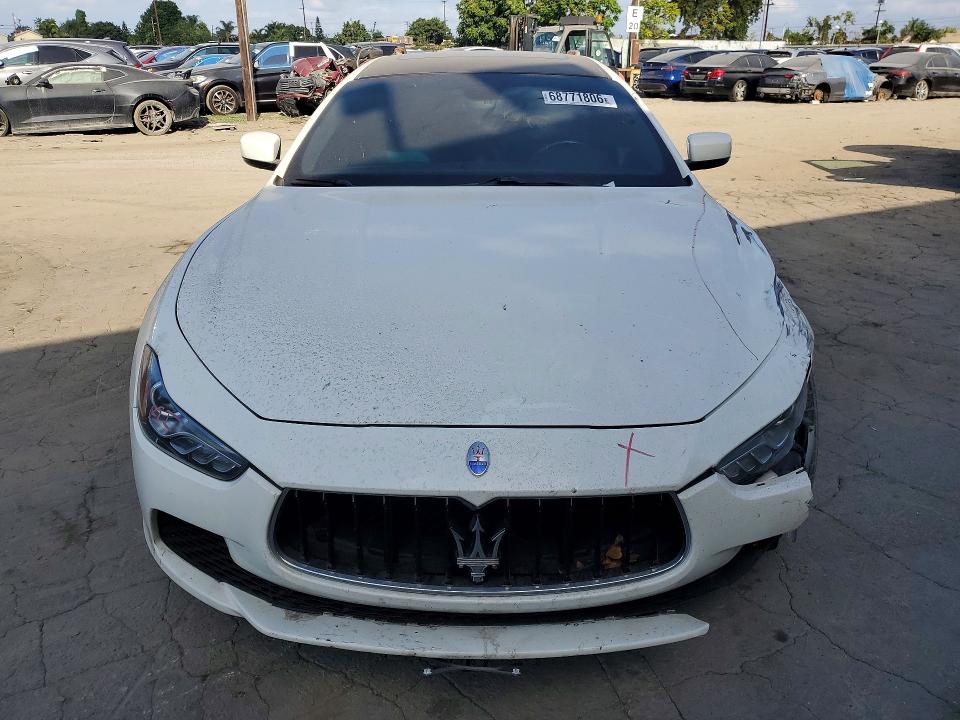 68771806 :رقم المزاد ، ZAM57XSA1F1133400 vin ، 2015 Maserati Ghibli مزاد بيع
