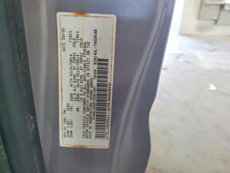 1996 Toyota Tacoma მანქანა იყიდება აუქციონზე, vin: 4TANL42N5TZ087497, აუქციონის ნომერი: 69594546