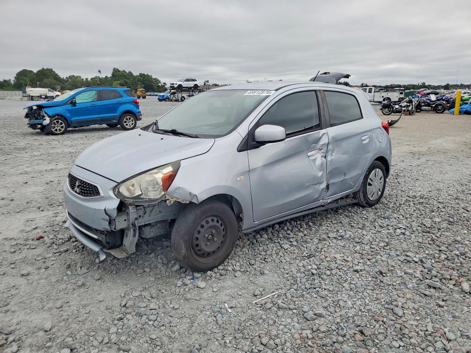 Auction sale of the 2019 Mitsubishi Mirage, vin: ML32A3HJ1KH015117, lot number: 69912876