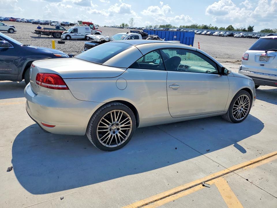 2012 Volkswagen Eos მანქანა იყიდება აუქციონზე, vin: WVWBW7AH5CV008445, აუქციონის ნომერი: 69158206