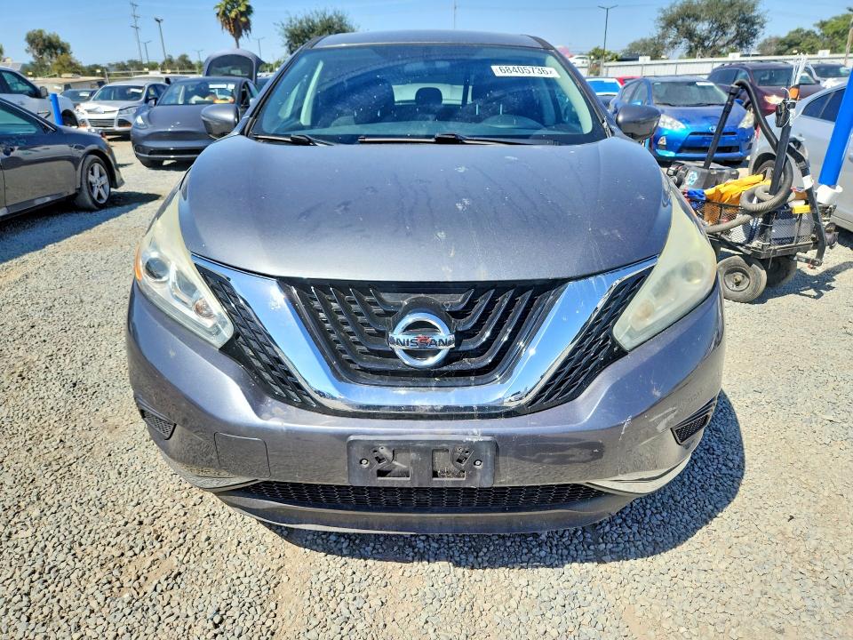 2016 Nissan Murano მანქანა იყიდება აუქციონზე, vin: 5N1AZ2MG1GN100274, აუქციონის ნომერი: 68405736