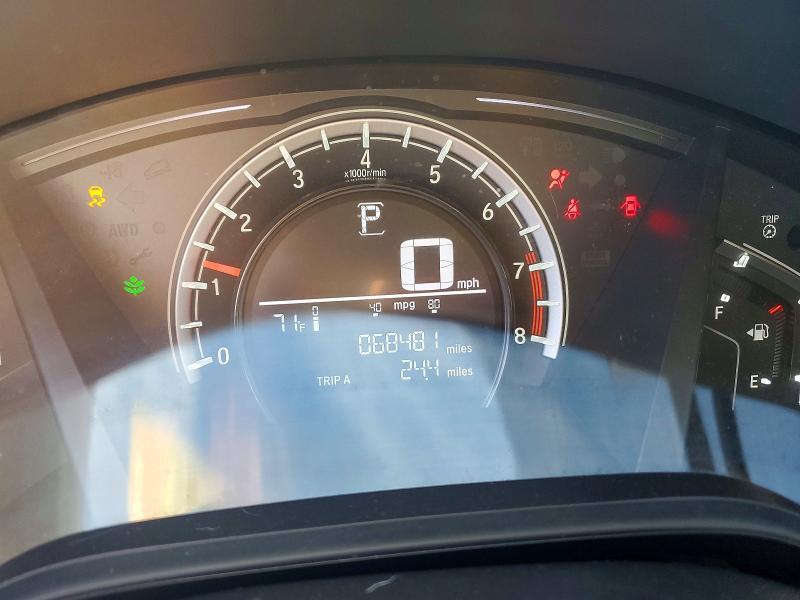 2017 Honda Cr-v მანქანა იყიდება აუქციონზე, vin: 2HKRW6H33HH201784, აუქციონის ნომერი: 67740456