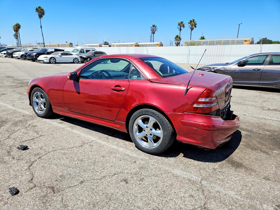 66284716 :رقم المزاد ، WDBKK65F02F266748 vin ، 2002 Mercedes-benz Slk مزاد بيع
