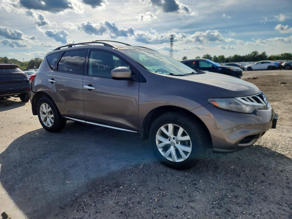 2011 Nissan Murano მანქანა იყიდება აუქციონზე, vin: JN8AZ1MW3BW169559, აუქციონის ნომერი: 67804576