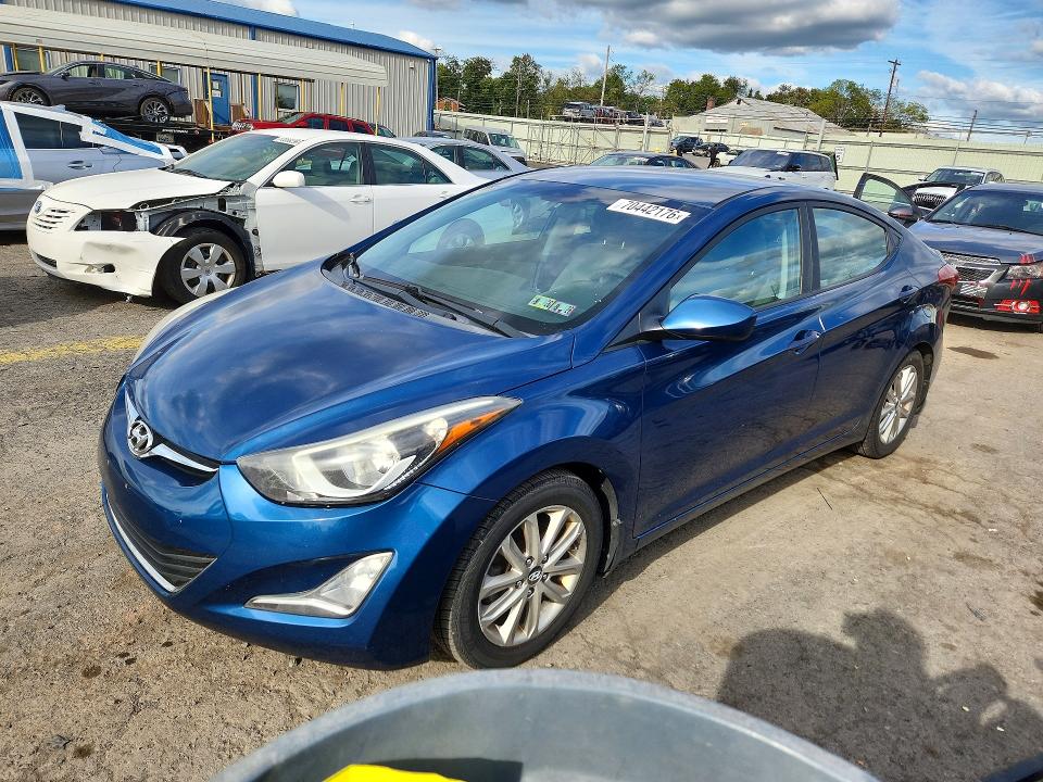 Продаж на аукціоні авто 2015 Hyundai Elantra, vin: KMHDH4AEXFU421684, номер лоту: 70442176