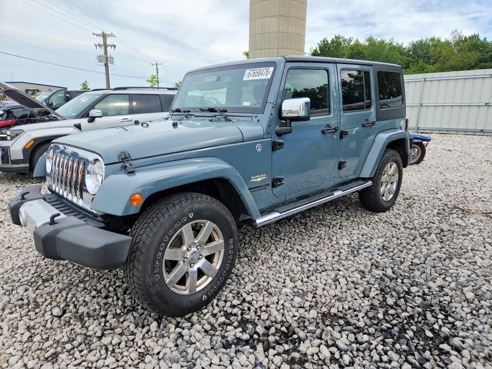Auction sale of the 2015 Jeep Wrangler Unlimited, vin: 1C4BJWEGXFL561781, lot number: 67658476