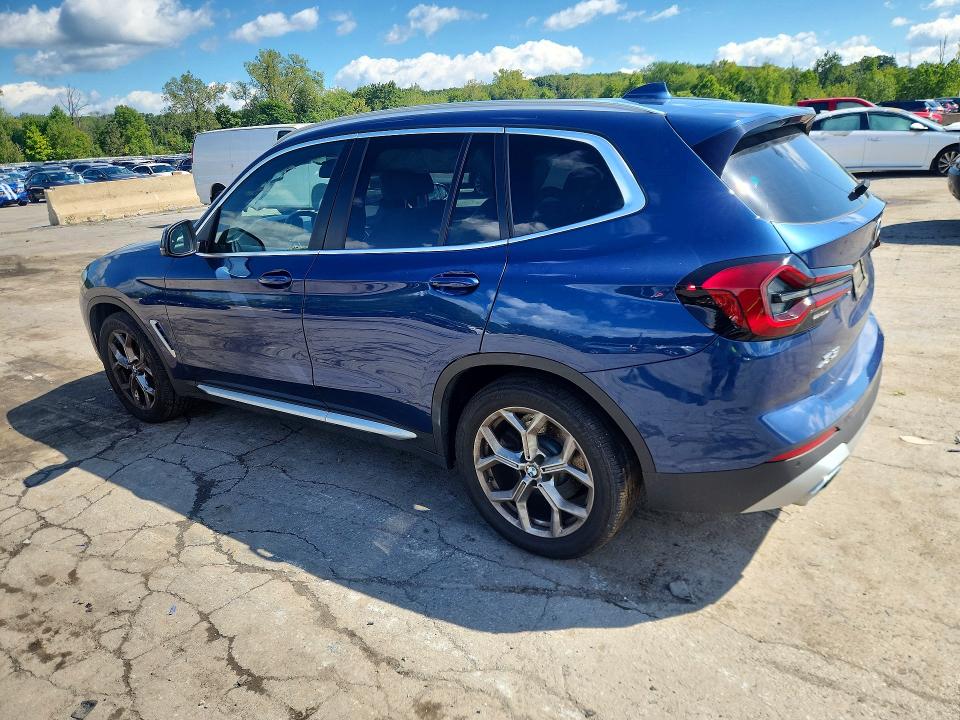 2022 Bmw X3 მანქანა იყიდება აუქციონზე, vin: 5UX53DP00N9J49827, აუქციონის ნომერი: 67070186