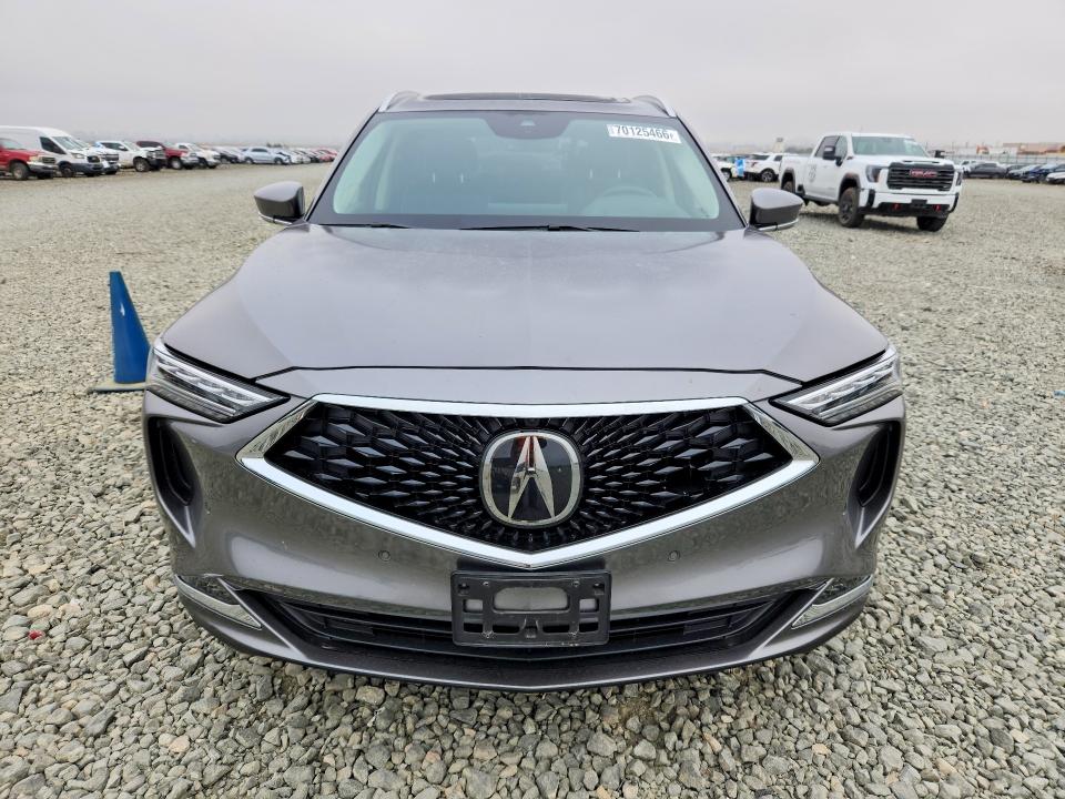 2022 Acura Mdx მანქანა იყიდება აუქციონზე, vin: 5J8YE1H87NL023268, აუქციონის ნომერი: 70125466