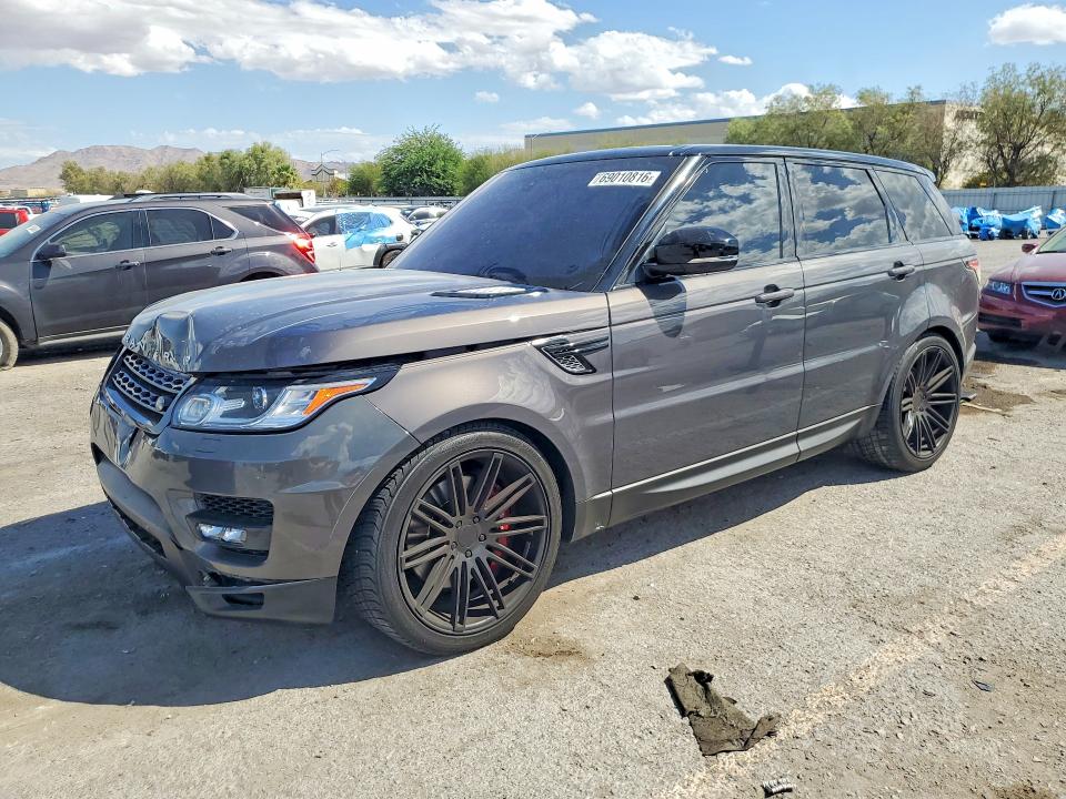 2016 Land Rover Range Rover Sport მანქანა იყიდება აუქციონზე, vin: SALWR2EF1GA593499, აუქციონის ნომერი: 69010816
