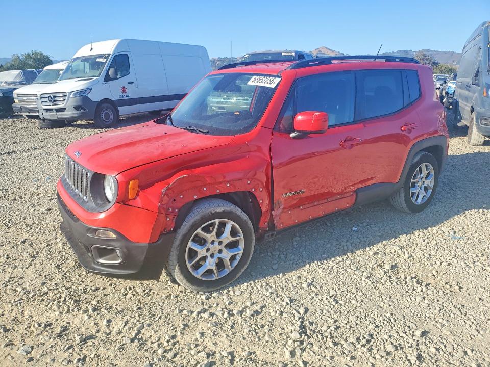 2015 Jeep Renegade მანქანა იყიდება აუქციონზე, vin: ZACCJABT5FPB46193, აუქციონის ნომერი: 68662056
