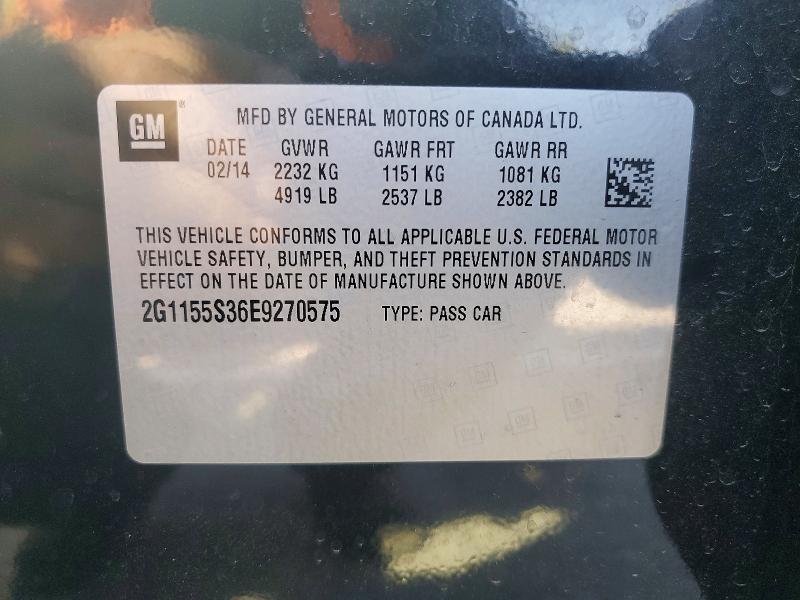 Продажа на аукционе авто 2014 Chevrolet Impala, vin: 2G1155S36E9270575, номер лота: 69516296