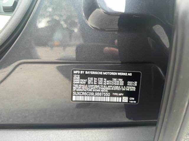 70876336 :رقم المزاد ، 5UXCR6C09L9B87550 vin ، 2020 Bmw X5 مزاد بيع