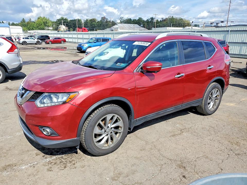 Auction sale of the 2015 Nissan Rogue, vin: 5N1AT2MV2FC914167, lot number: 71253636