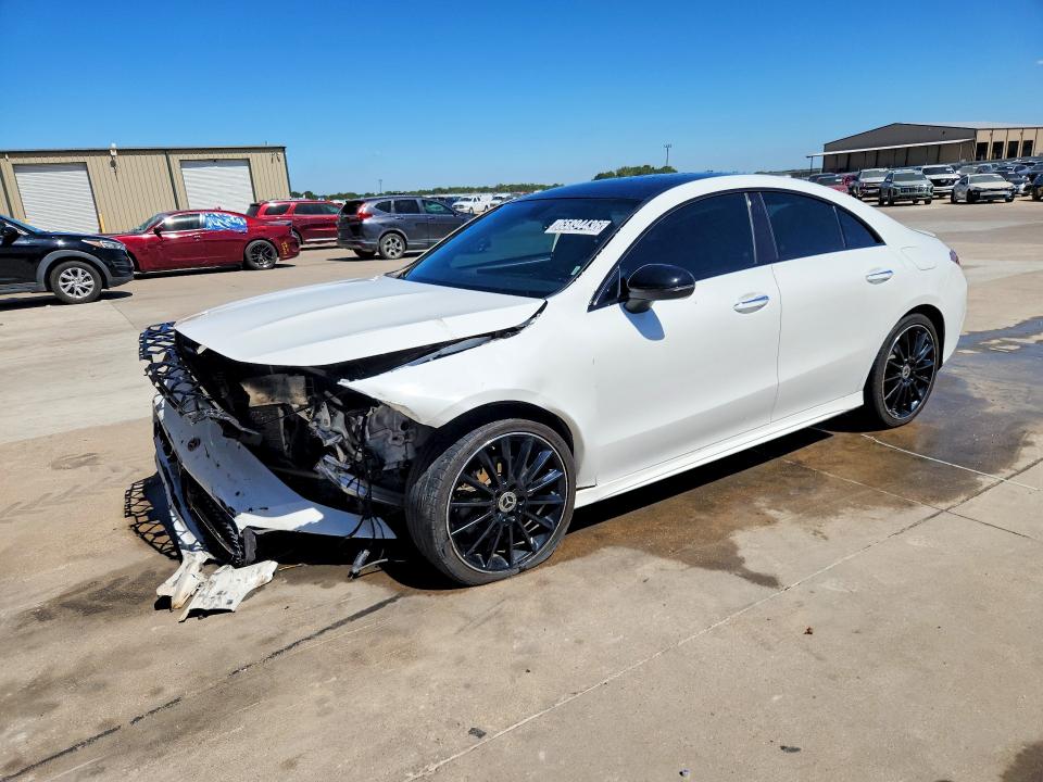 2021 Mercedes-benz Cla მანქანა იყიდება აუქციონზე, vin: W1K5J4GB8MN163317, აუქციონის ნომერი: 65894436