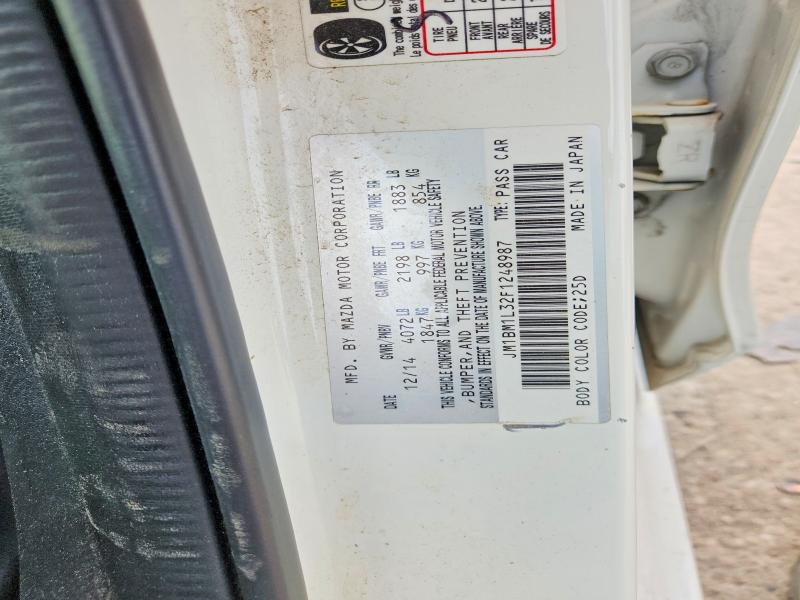 2015 Mazda 3 მანქანა იყიდება აუქციონზე, vin: JM1BM1L32F1248987, აუქციონის ნომერი: 67902946