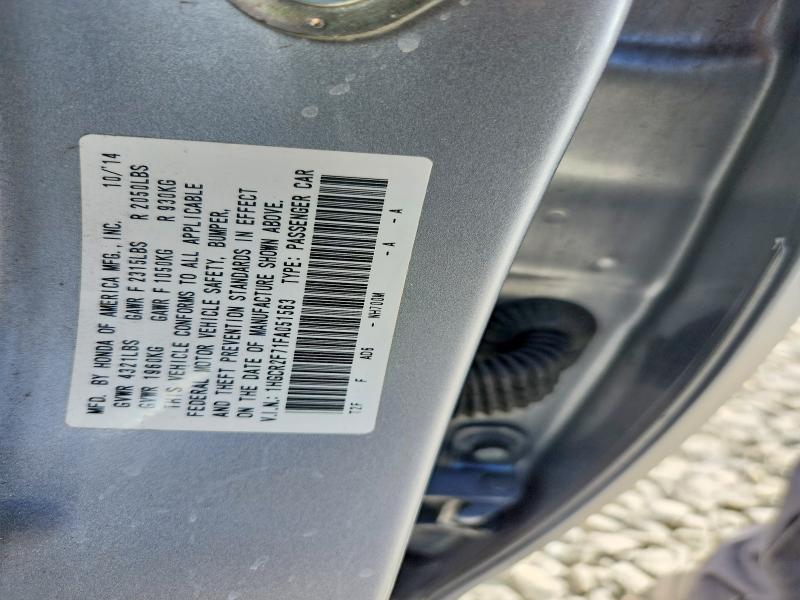 Продажа на аукционе авто 2015 Honda Accord, vin: 1HGCR2F71FA051563, номер лота: 68014836