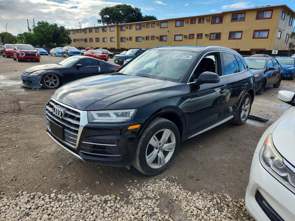2019 Audi Q5 მანქანა იყიდება აუქციონზე, vin: WA1BNAFY9K2103111, აუქციონის ნომერი: 69397756