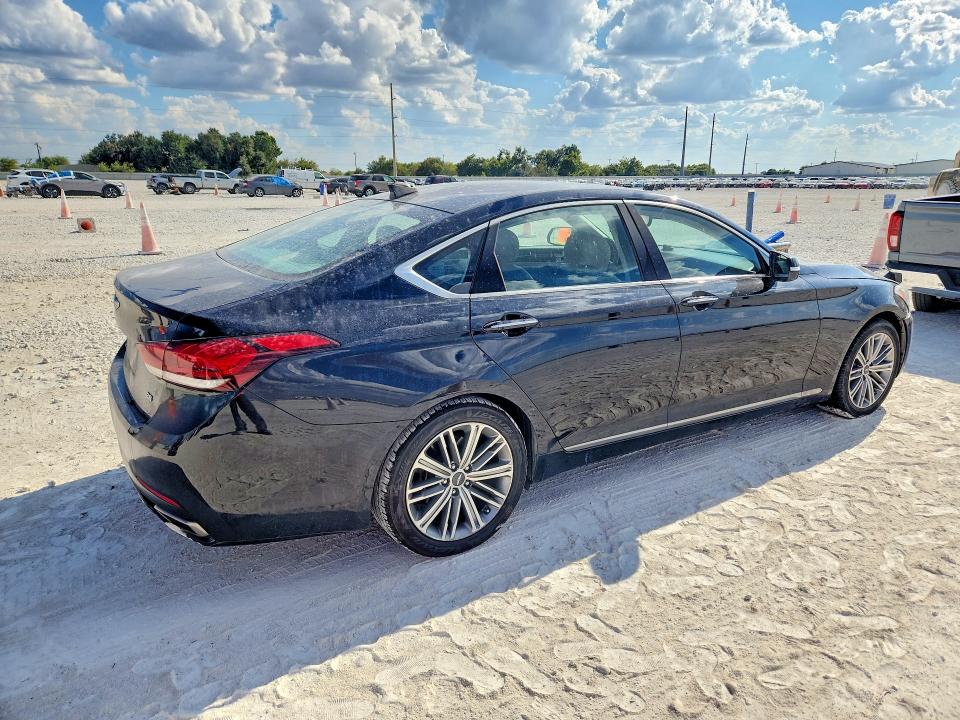 Auction sale of the 2018 Genesis G80, vin: KMHGN4JEXJU238929, lot number: 69870926
