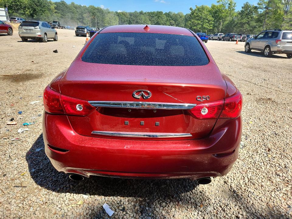 68353446 :رقم المزاد ، JN1BV7AP6FM346721 vin ، 2015 Infiniti Q50 مزاد بيع