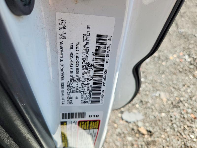 69417416 :رقم المزاد ، 3TYRX5GN4PT083381 vin ، 2023 Toyota Tacoma مزاد بيع