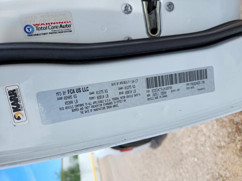 Продаж на аукціоні авто 2018 Dodge Charger, vin: 2C3CDXCTXJH169749, номер лоту: 67921686