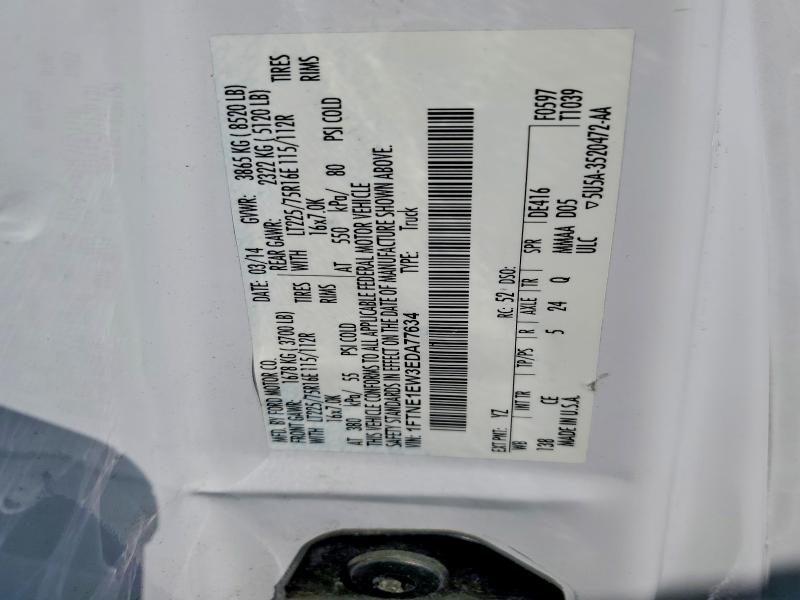 Продажа на аукционе авто 2014 Ford Econoline, vin: 1FTNE1EW3EDA77634, номер лота: 68890476
