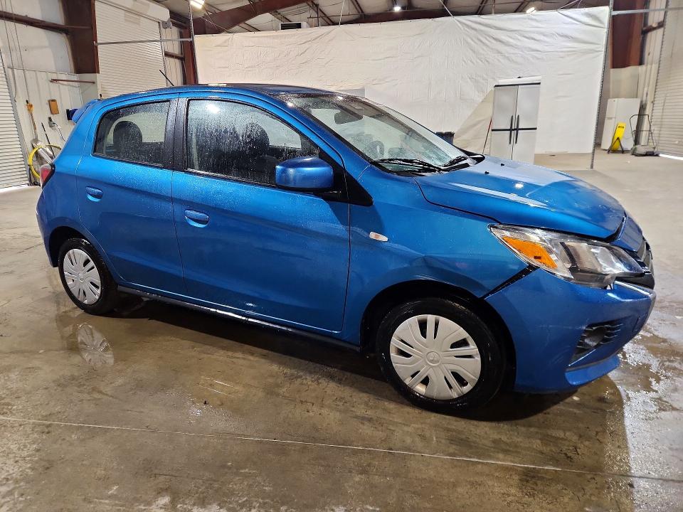 2024 Mitsubishi Mirage მანქანა იყიდება აუქციონზე, vin: ML32AUHJXRH034295, აუქციონის ნომერი: 69110026