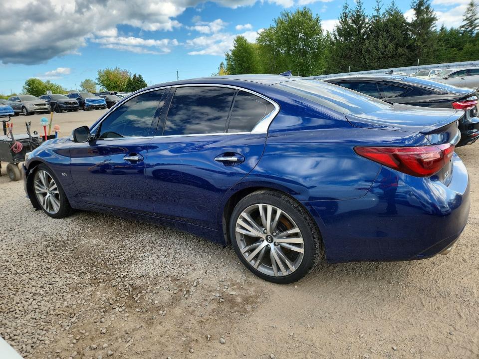 2018 Infiniti Q50 მანქანა იყიდება აუქციონზე, vin: JN1EV7AR4JM611384, აუქციონის ნომერი: 68008496